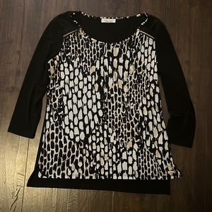 Calvin Klein 3/4 Sleeve Blouse